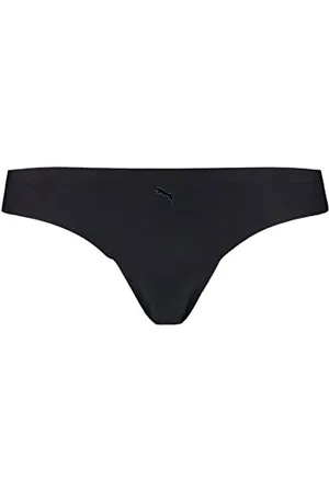 PUMA Lot de 2 Strings Coutures pour Femme Thong Panties, , M