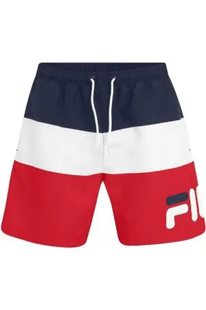 Fila Zimbabwe Blocked Beach Shorts Plage, , XL Homme