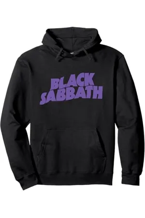 Black Sabbath Logo ondulé violet Sweat à Capuche