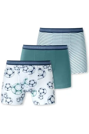 Schiesser 5 Pack Boxershort Unterhosen-95/5 Organic Bio Baumwolle-Größe 92 BIS 140 Caleçon Boxeur, , 116 (Lot de 5) Garçon