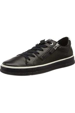 ARA Femme Frisco Basket, Bleu/argenté, 38 EU Large