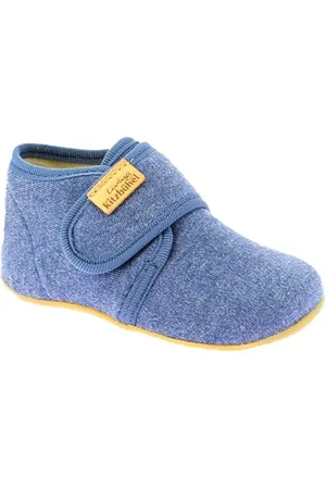 Living Kitzbühel Garçon Unisex Kinder Bébé Velcro. Jersey de Couleur Unie Chausson, , 18 EU