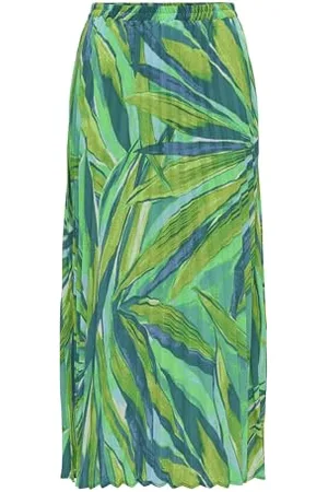 ONLY Skirt Onlalma Life Poly Jupe plissée AOP, , 36 Femmes