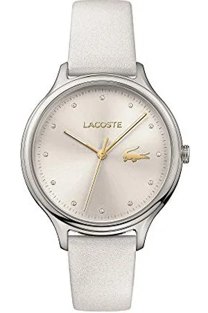Lacoste Montre Analogique à Quartz pour Femme avec Bracelet en Cuir - 2001005