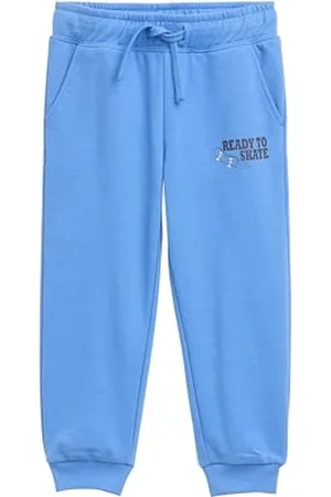 TOM TAILOR 1045364 Pantalon de survêtement, 37177-Soft Mid Blue, 92-98 Garçon