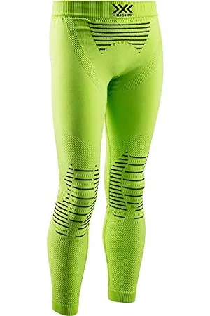 X Bionic Invent 4.0 Junior Pantalon pour Enfant, Vert Citron/Noir, Taille 8/9, Vert, Citron Vert, Noir