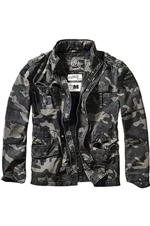 Brandit Britannia Jacket, color: darkcamo, size: M