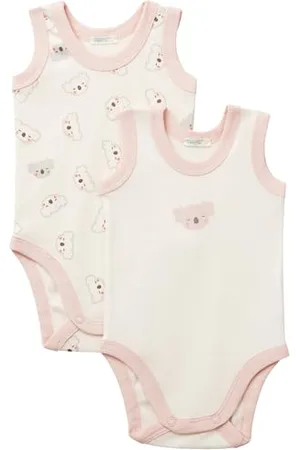 Benetton Set 2 Body 3gi70b00y Combinaison pour bébé et garçon, , 12 Mois