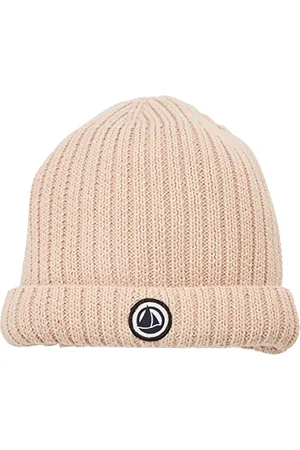 Petit Bateau Bonnet Bébé en Tricot Doublé en Polaire Recyclée 12-18 Mois