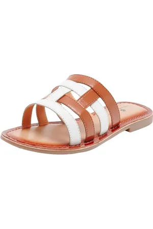 Dreimaster Femme Sandales en Cuir, , 37 EU