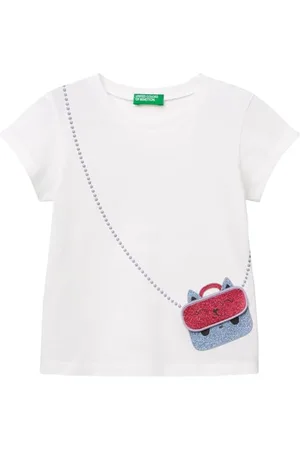 Benetton T- Shirt 3096g10j8, , 2 Ans Fille