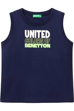 Benetton Canotta 3i1xgh013 Tricot, , 2 Ans Garçon