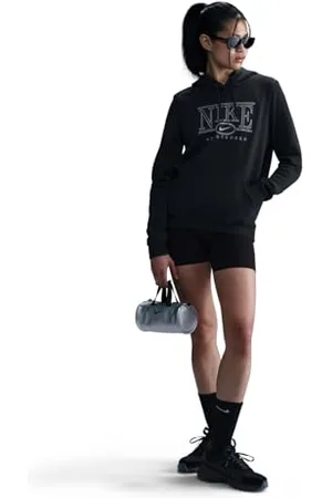 Nike Sportswear Club IB1992-010 Sweat à Capuche Graphique en Polaire pour Femme Taille S