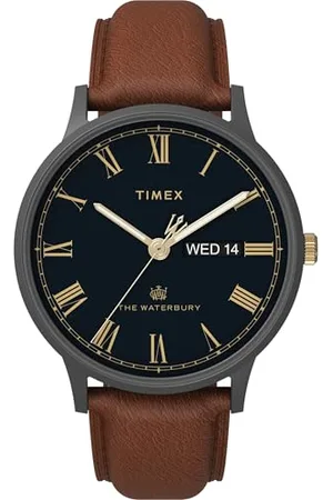 Timex Hommes Analogique Quartz Montre avec Bracelet en Cuir TW2U88500VQ