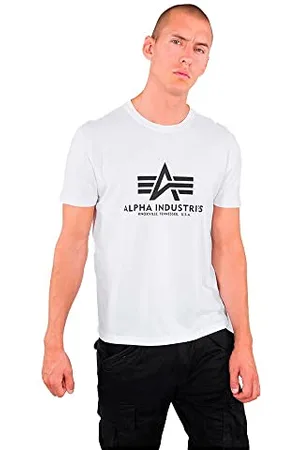 Alpha Industries Homme 100501 / 09 T-shirt, (White), L EU