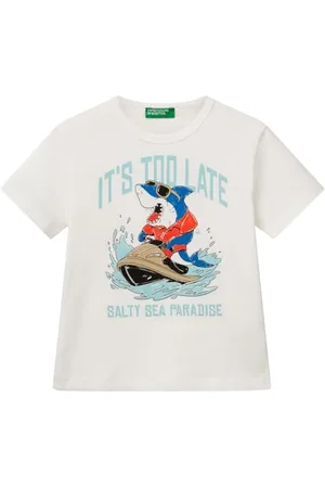 Benetton T- Shirt 3i1xg10jm, , 2 Ans Garçon