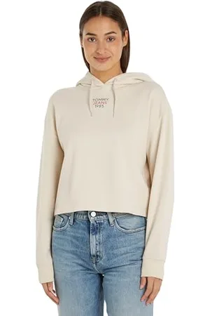 Tommy Hilfiger TJW RLX Essential LOGO1 Hood EXT DW0DW17322 Sweat à Capuche, , L Femme