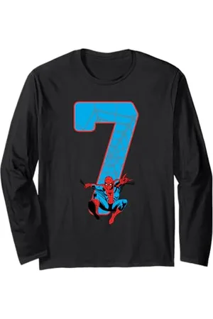 Marvel Spider-Man 7 Anniversaire Manche Longue