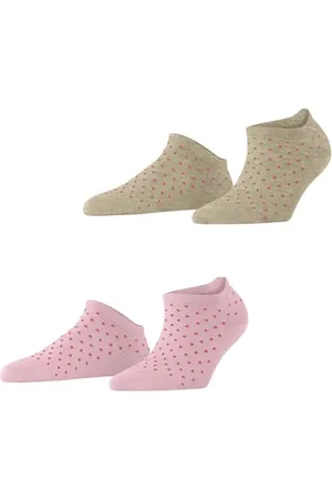 ESPRIT Femme Fine Dot Multipack W Sn Coton Fantaisie Chaussettes De Sport, , 39-42 EU