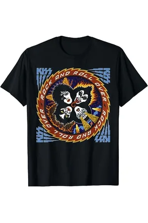 Kiss Rock and Roll Plus de 40 T-Shirt