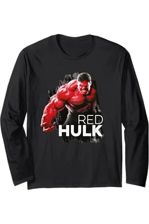 Marvel Captain America Red Hulk Manche Longue