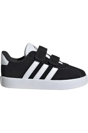 adidas Garçon Unisex Kinder VL Court 3.0 Shoes Infants Chaussures, Core Black/Cloud White/Core Black, 23.5 EU
