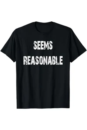 Buy Cool Shirts Semble raisonnable T-Shirt