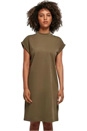 Build Your Brand Robe à épaules dénudées, , XL Femme
