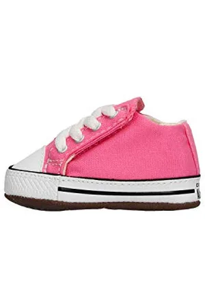 Converse Mixte enfant Ctas Cribster Mid 865160c Baskets Hautes, Pink Natural Ivory, 19 EU
