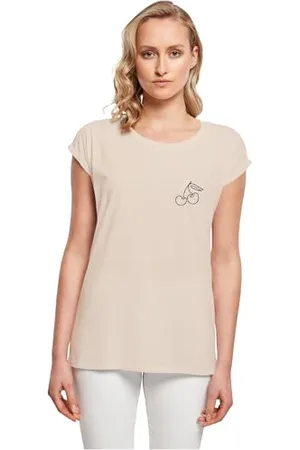 Merchcode Mp0007526-ladies Cherry T-Shirt, , S Femmes