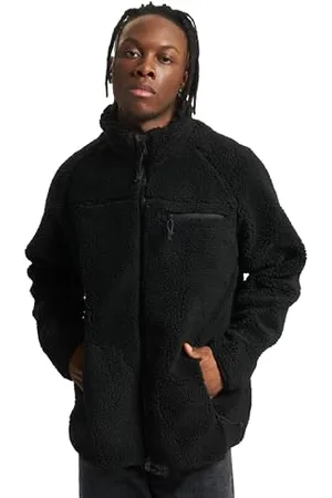 Brandit Teddyfleece Jacket, color: black, size: M