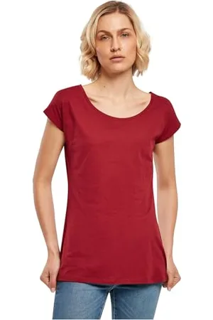 Build Your Brand Femme Bb013-ladies Wide Neck Tee T-Shirt, , XL EU