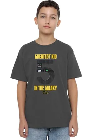 STAR WARS Mandarin creative ltd Greatest Darth Vader Unisex Kids T Shirt, , 7-8 Ans Garçon