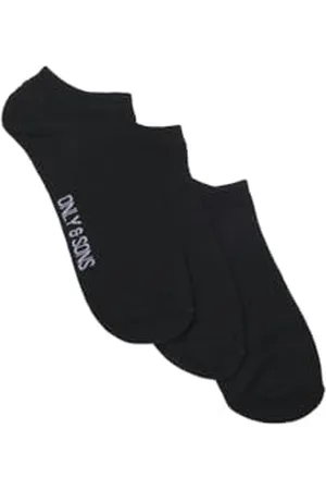 Only & Sons Onsfinch Sneaker Sock 3-Pack Noos Chaussettes de Sport, , 43-46 Hommes