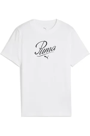 PUMA ESS Script Tee G, T-Shirts Fille, White