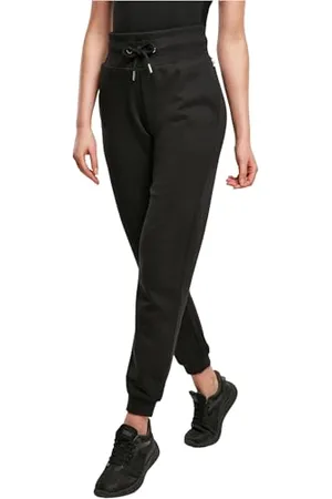 Urban classics Ladies Organic High Waist Sweat Pants Pantalon de survtement, , S Femme