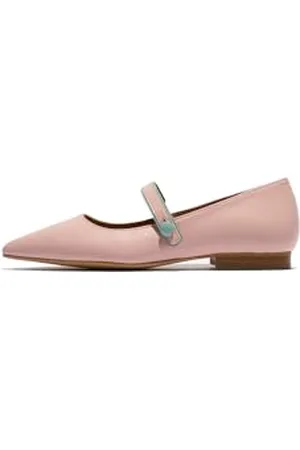 Fly London Femme SULN265FLY Ballet, Pale Pink/Sky Blue, 38 EU