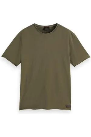 Scotch&Soda Raw Edge Relaxed fit t-Shirt, , M Hommes