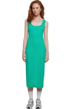 Urban classics Femme Côtelée pour Robe, , M EU