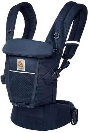 Ergobaby Porte-Bébé Adapt pour nouveau-nés, dès la naissance, porte-bébé ergonomique 3 positions en Mesh SoftFlex pour portage ventral et dorsal