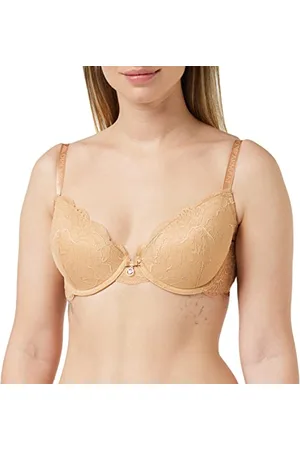 Emporio Armani Underwear Natural Push Up Bra Virtual Lace Soutien-Gorge, , 34C Femme