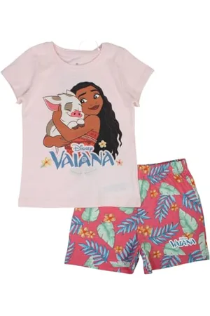 Disney Ensemble Fille Vaiana, , 6 Ans (Lot de 2) Mixte Enfant