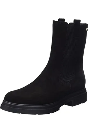 Les Tropéziennes par M Belarbi Femme Slam Bottine, Noir/Suede, 36 EU