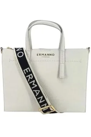 Ermanno Firenze Tiara, Handbag Unisex, Ivory