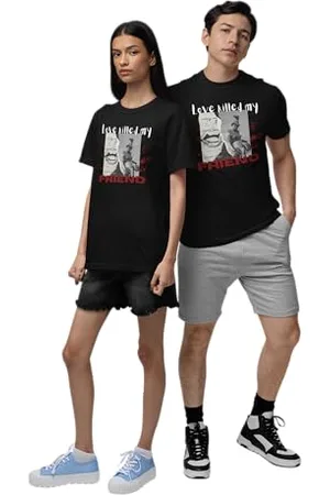 REPUBLIC OF CALIFORNIA URCTS032-L-BK T-Shirt, , L Unisex