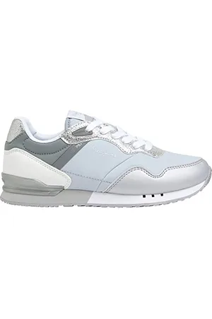 Pepe Jeans Femme London Albal W Basket, Grey (Silver), 37 EU