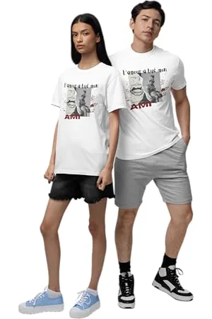REPUBLIC OF CALIFORNIA URCTS029-M-WH T-Shirt, , M Unisex