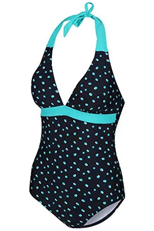 Regatta Body de Bain Intégral Flavia avec Dos Nu Swimwear Femme FR: XXS (Taille Fabricant: 8)