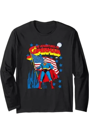 DC Comics Originals Superman Save The World Manche Longue