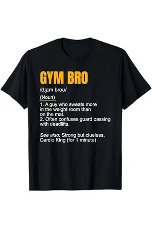 BJJ - jiu jitsu Tees Drôle BJJ, dictionnaire de Jiu Jitsu - Gym Bro T-Shirt